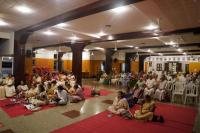 Shiva Pujana by HH Swamiji (Picture Courtesy: Sanjana Hervatte Bantwal)